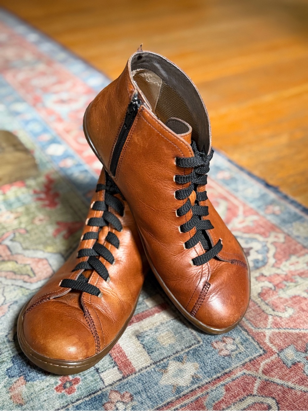 CAMPER PEU MENS Leather ankle boot